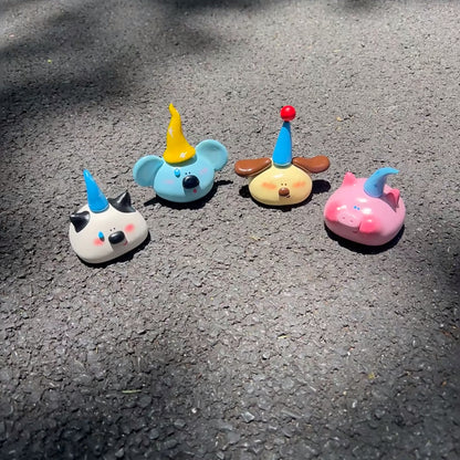 Hat-Swap Animal Pottery Kit
